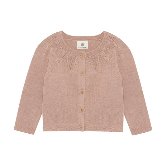 En Fant | Gebreid Vestje | Adobe Rose - 5713438920097