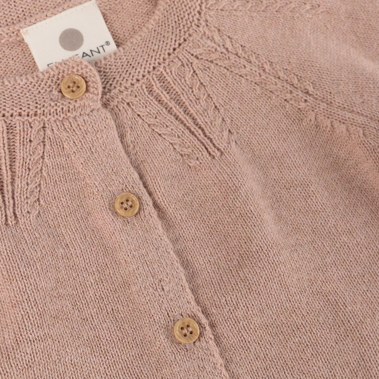En Fant | Gebreid Vestje | Adobe Rose - 5713438920097