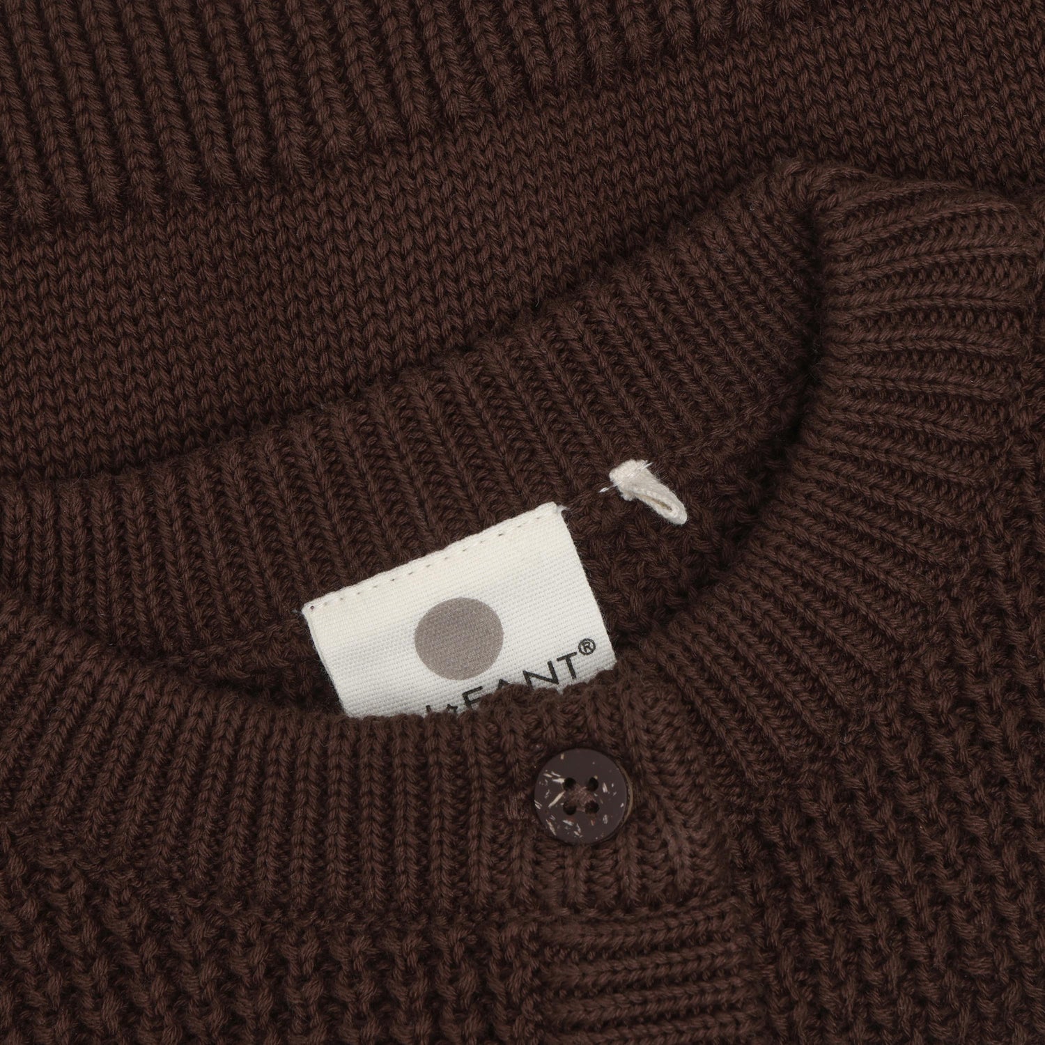 En Fant | Gebreid Vestje | Chestnut - 5713438919954