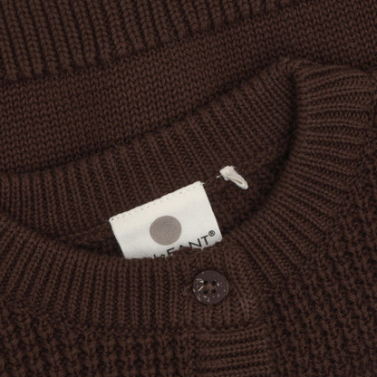 En Fant | Gebreid Vestje | Chestnut - 5713438919954