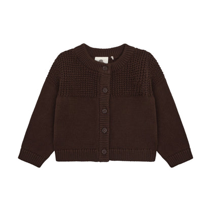 En Fant | Gebreid Vestje | Chestnut - 5713438919954