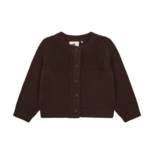 En Fant | Gebreid Vestje | Chestnut - 5713438919954
