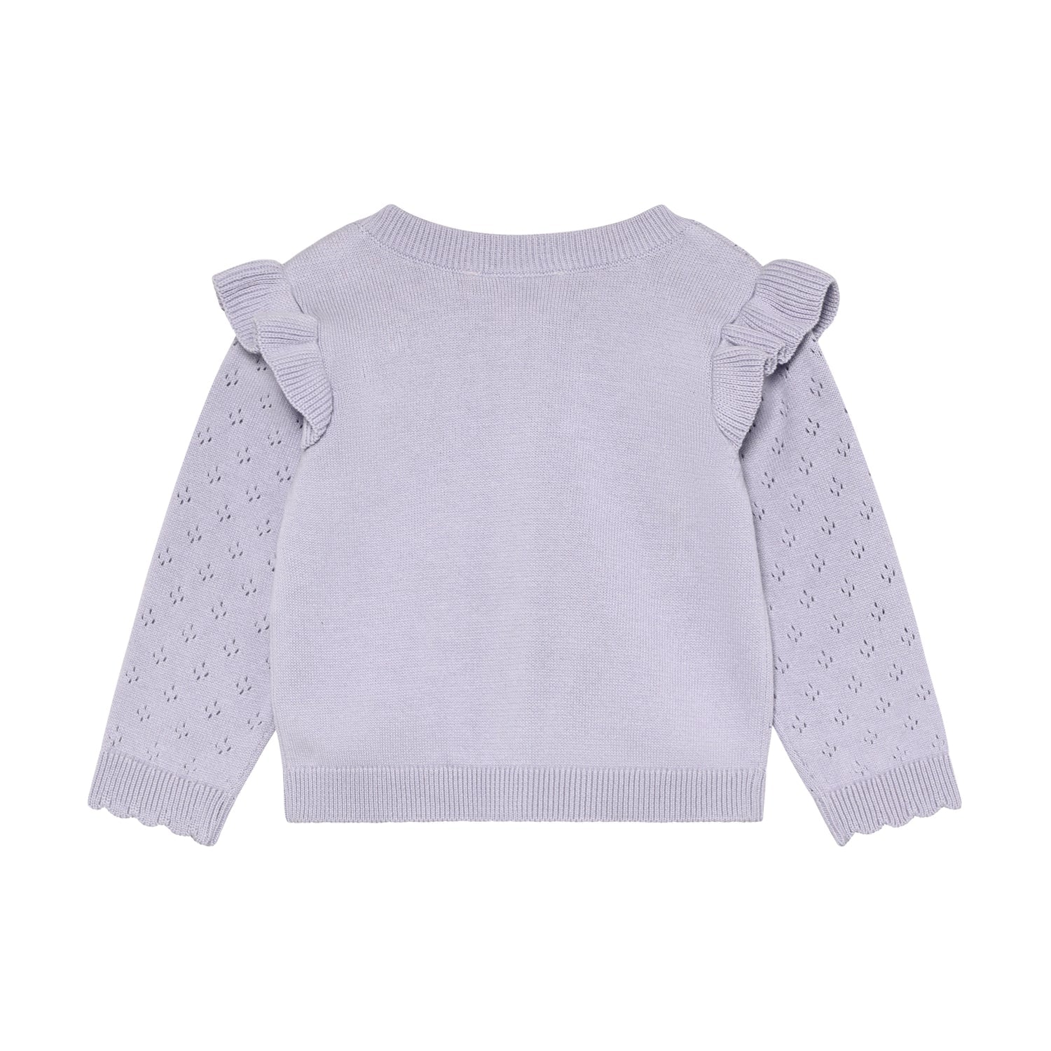 En Fant | Gebreid Vestje | Purple Heather - 5713438693069