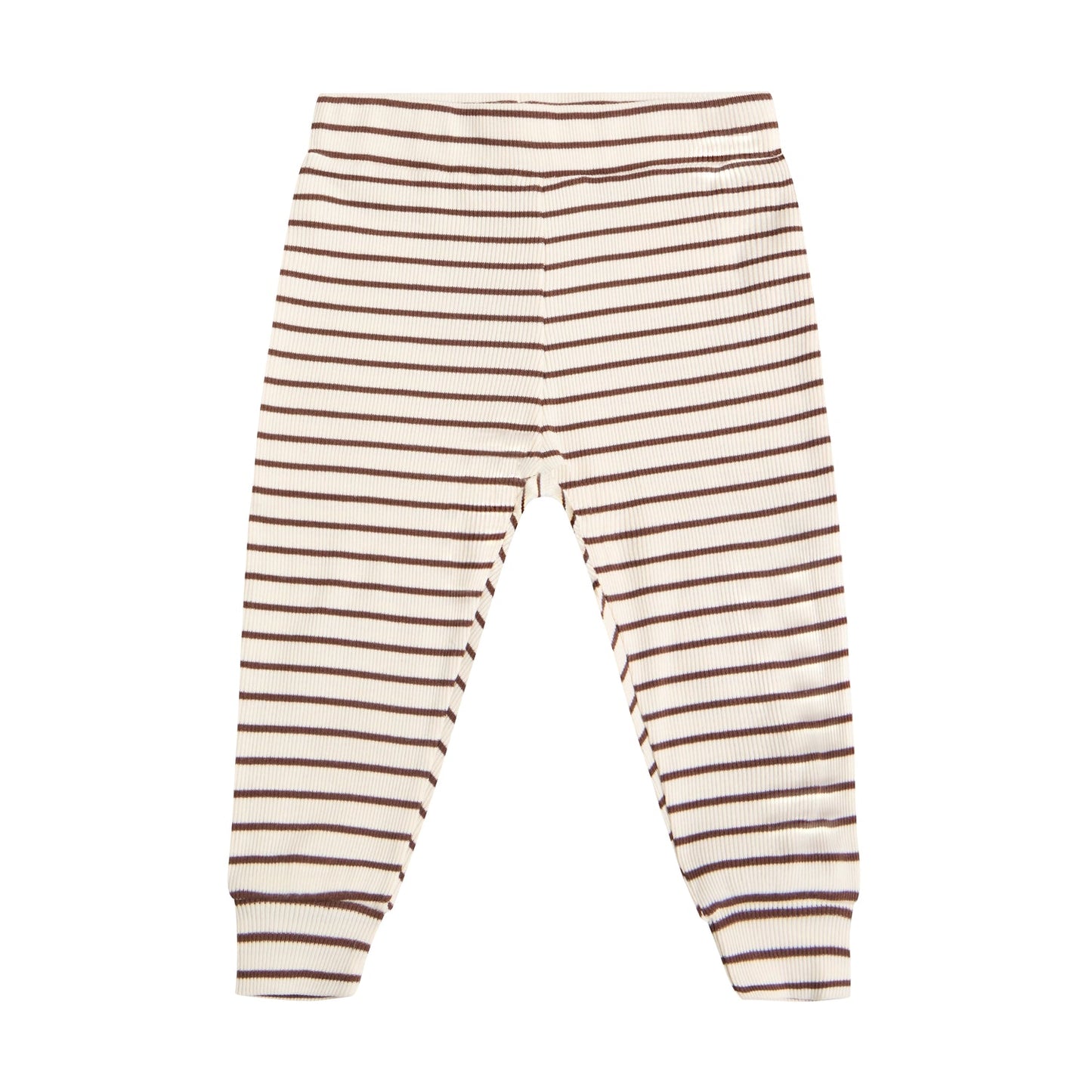 En Fant | Gestreepte Rib Broek | Chestnut - 5713438941689