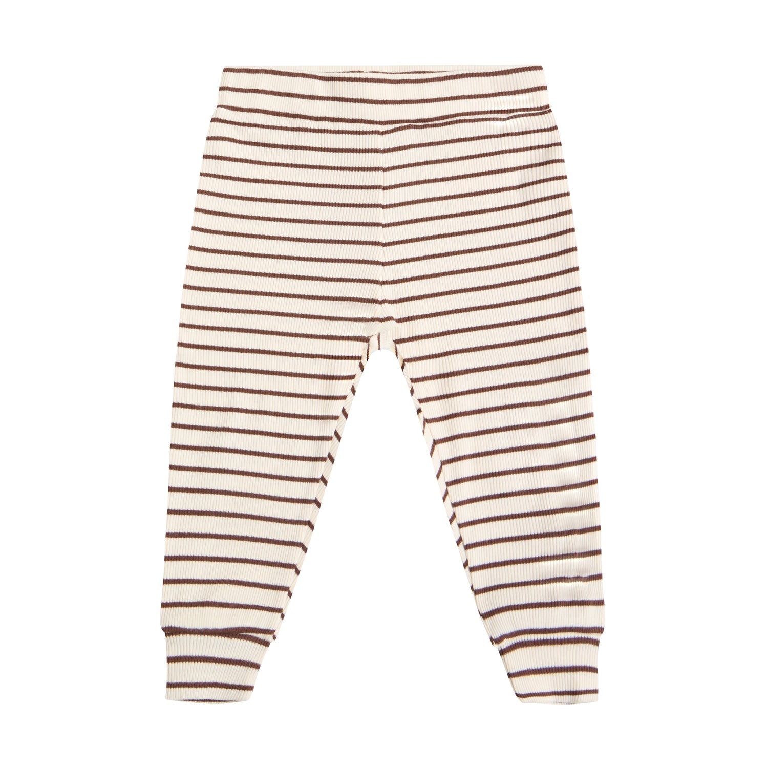 En Fant | Gestreepte Rib Broek | Chestnut - 5713438941689