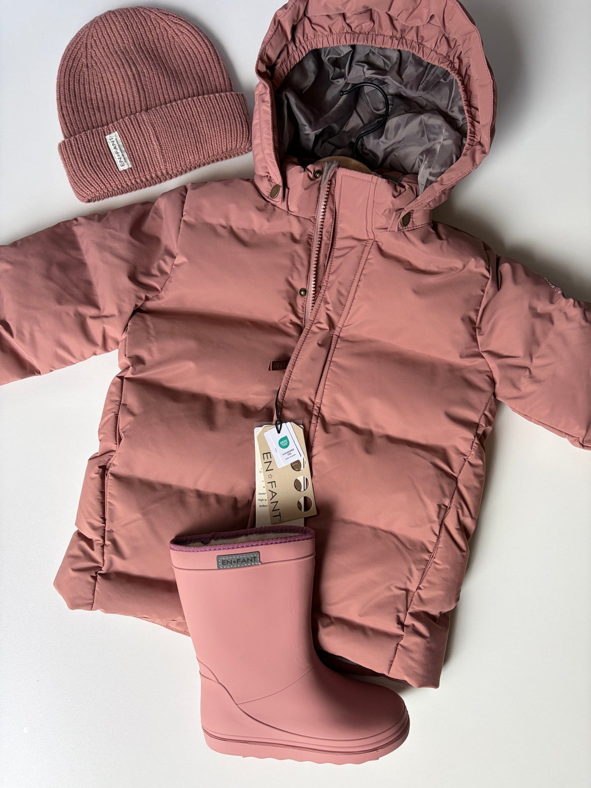 En Fant | Jacket Quilt Solid | Burlwood - 5714226145173