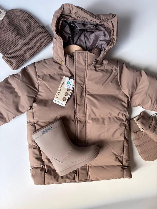 En Fant | Jacket Quilt Solid | Pine Bark - 5713438857676