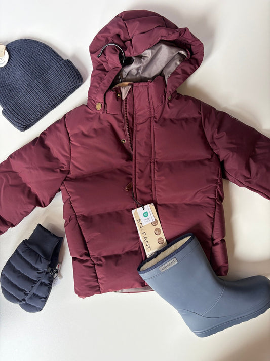 En Fant | Jacket Quilt Solid | Port Royale - 5713438857799