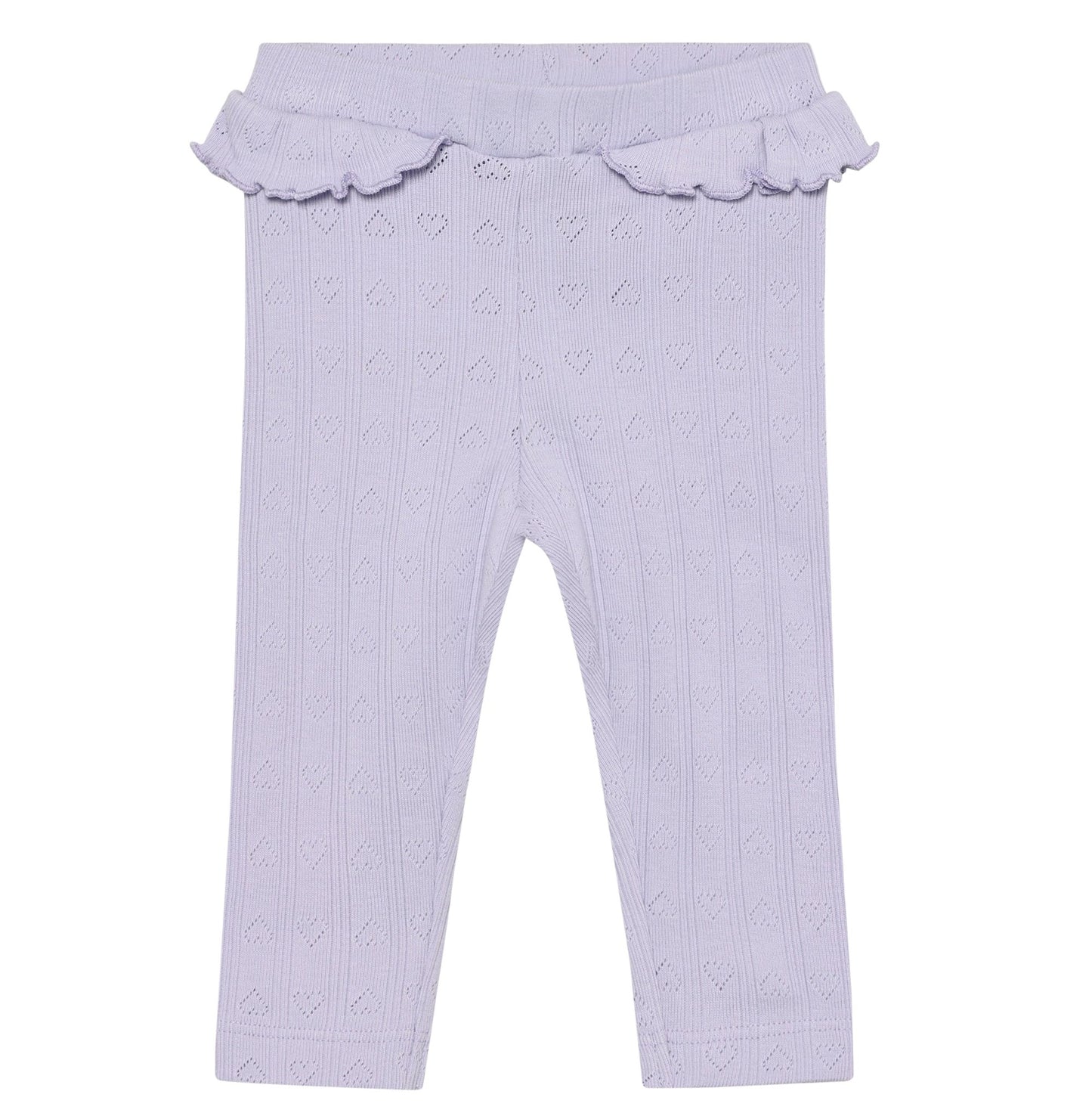En Fant | Pointelle Legging | Purple Heather - 5713438693847