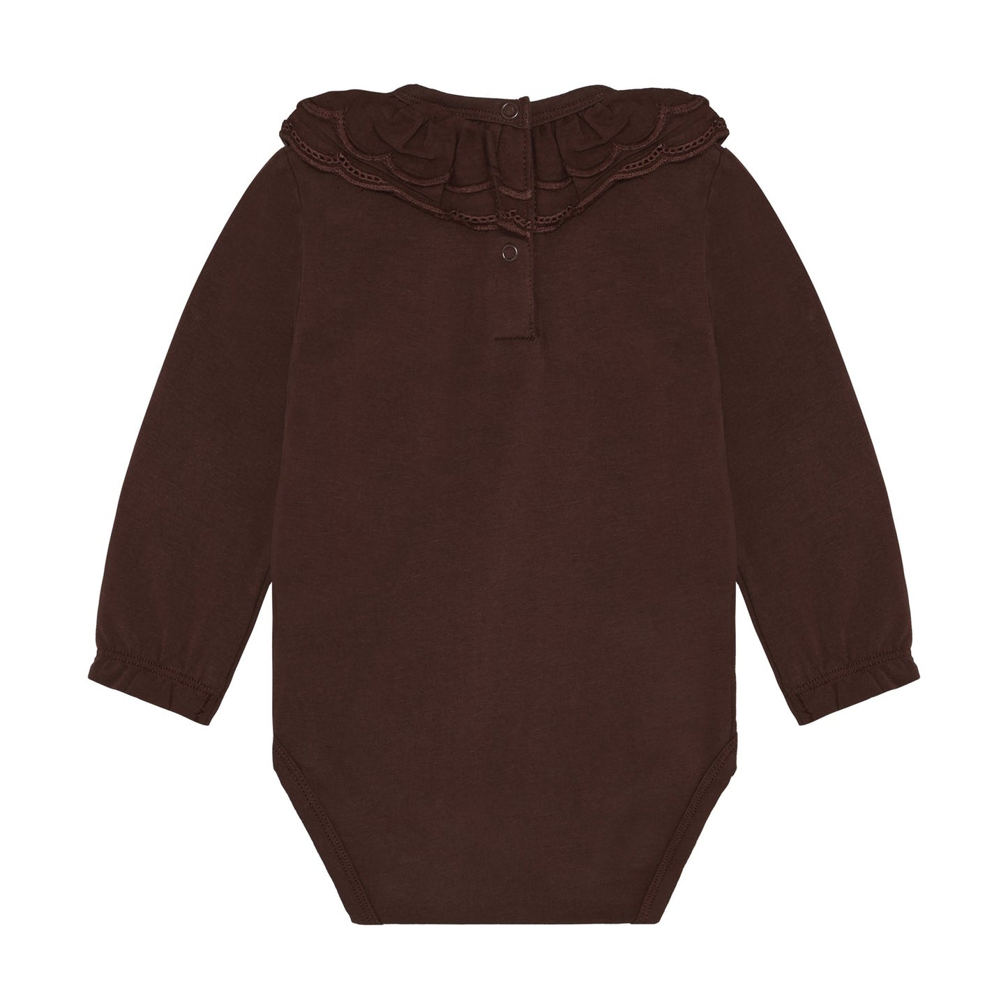 En Fant | Romper met Kraag | Deep mahogany - 5713438918889