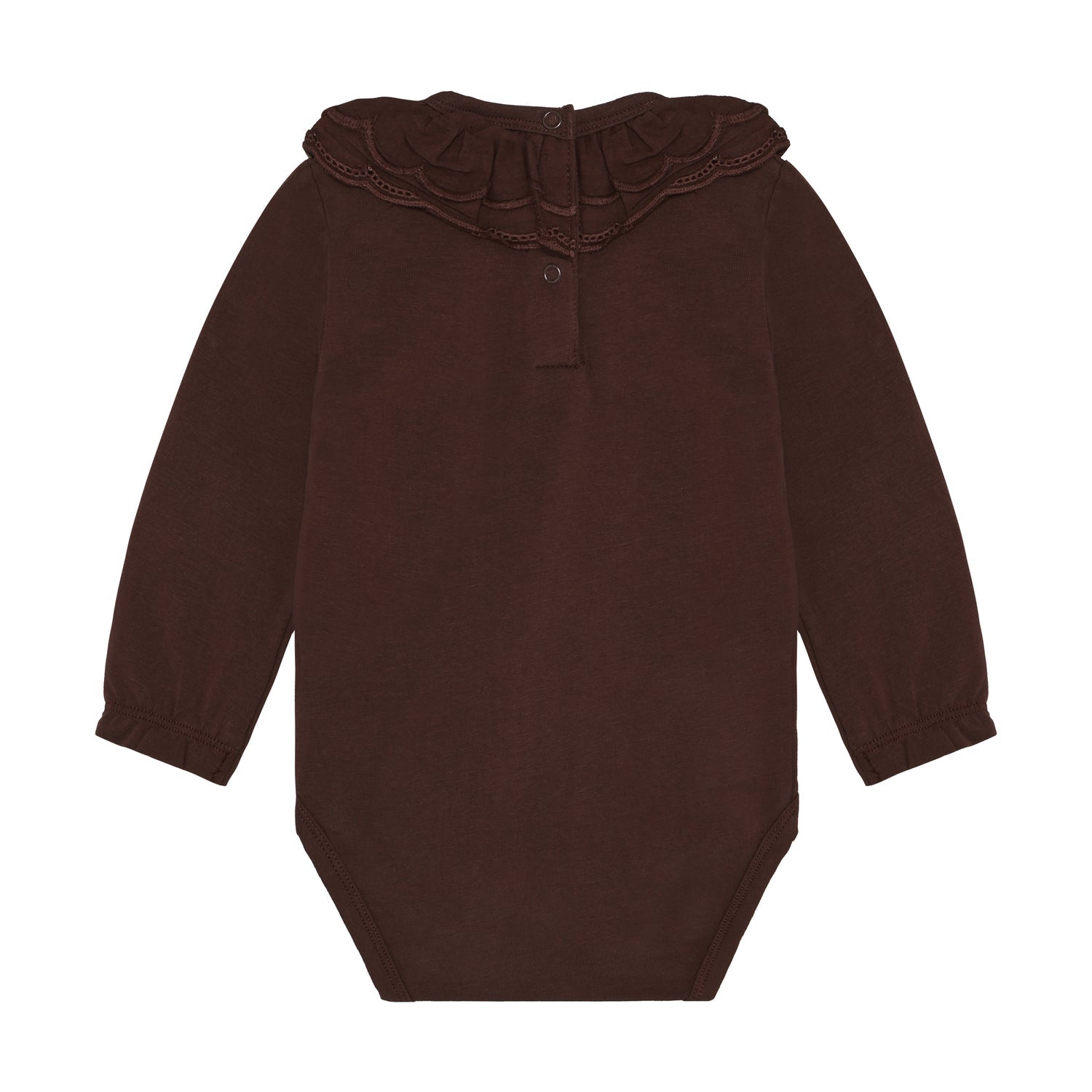 En Fant | Romper met Kraag | Deep mahogany - 5713438918889