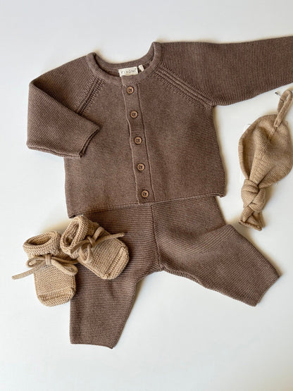 Fixoni | Gebreide Broek | Mountain Trial Melange - 5713438974830