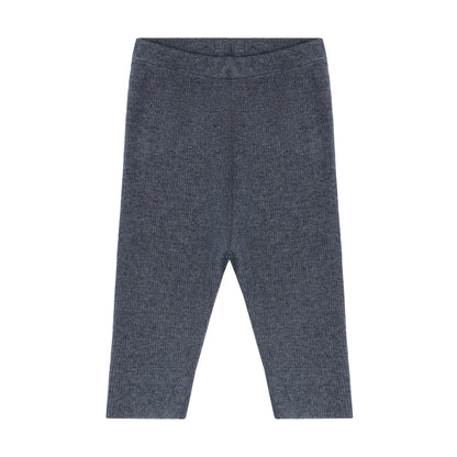 Fixoni | Legging Rib Melange | Donkerblauw -