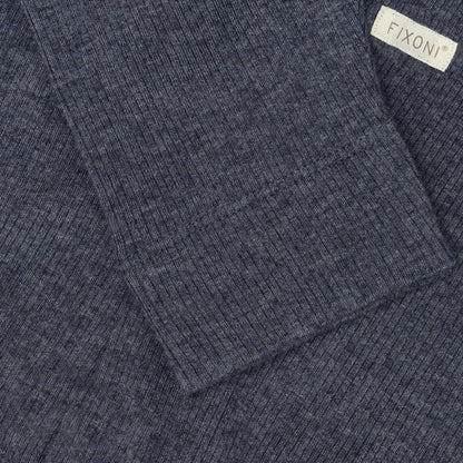 Fixoni | Legging Rib Melange | Donkerblauw -