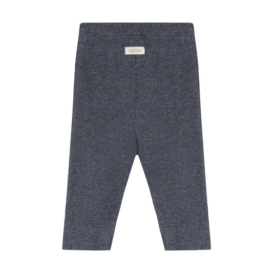 Fixoni | Legging Rib Melange | Donkerblauw - 