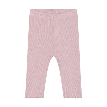 Fixoni | Legging Rib Melange | Roze - 5713438965630