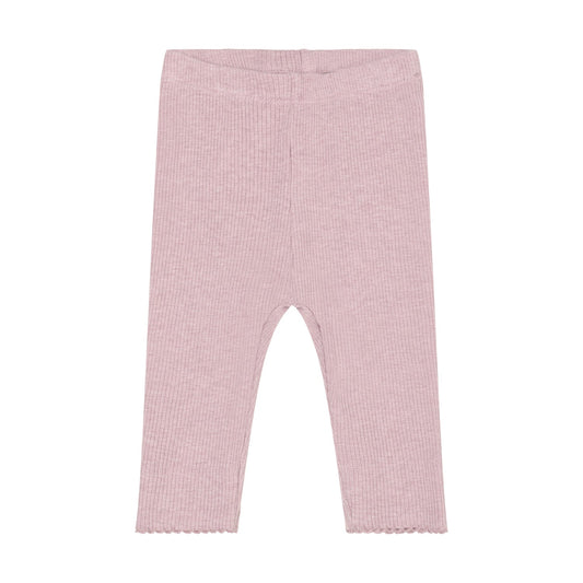 Fixoni | Legging Rib Melange | Roze - 5713438965630