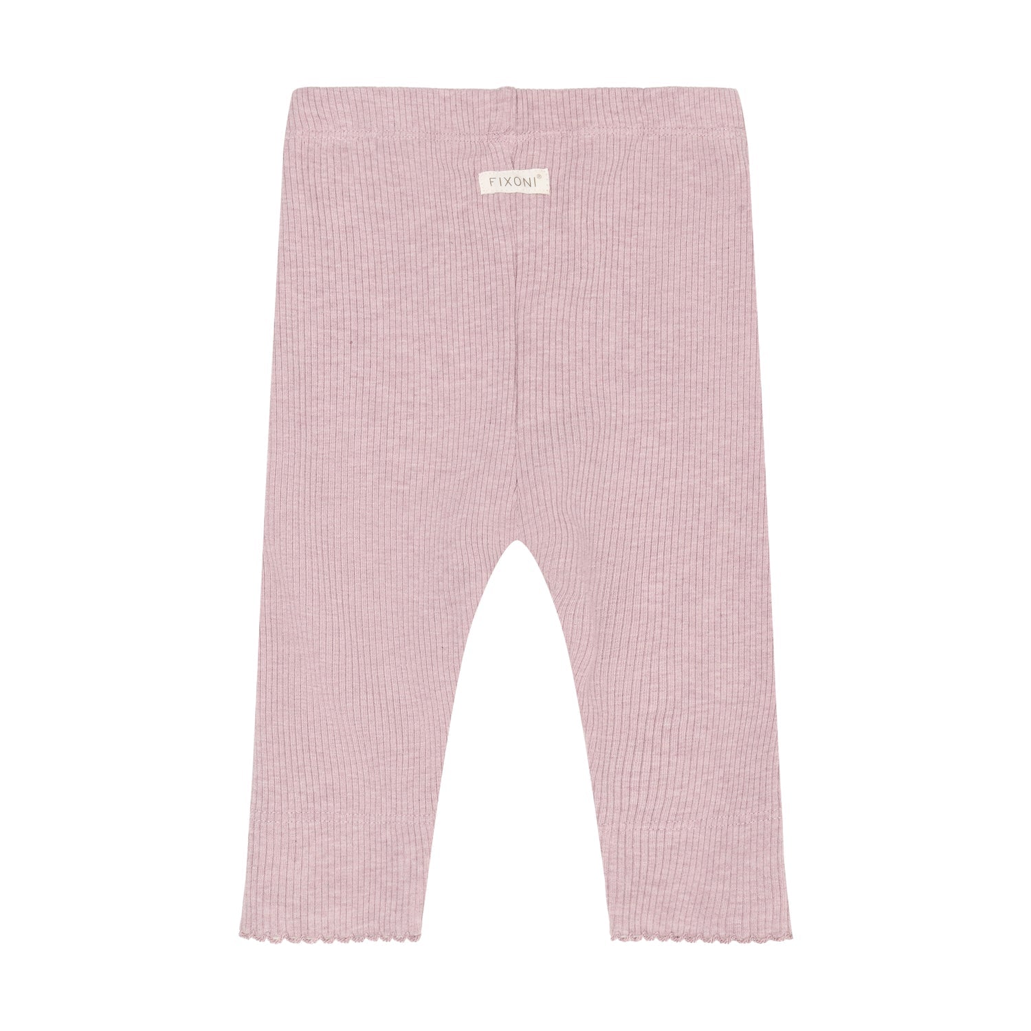 Fixoni | Legging Rib Melange | Roze - 5713438965630