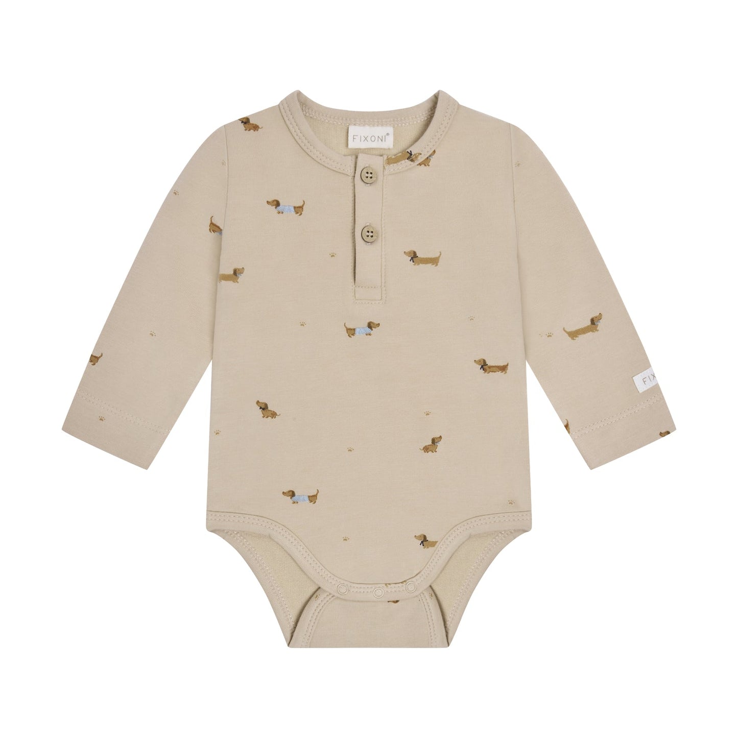 Fixoni | Romper Tekkel | Humus - 5713438971549
