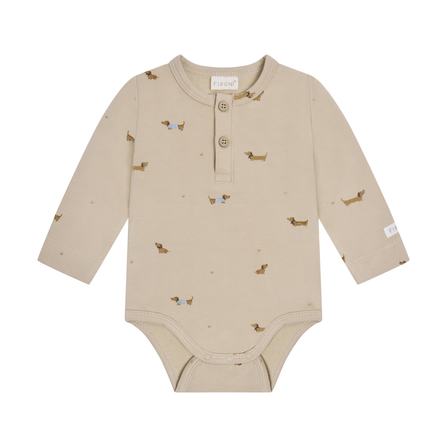 Fixoni | Romper Tekkel | Humus - 5713438971549