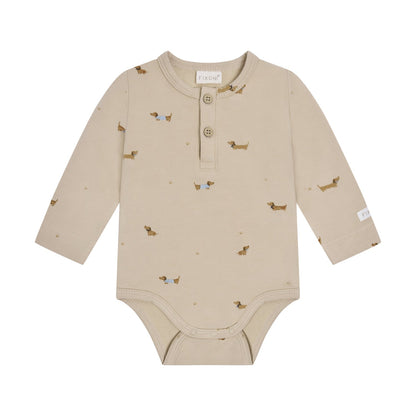 Fixoni | Romper Tekkel | Humus - 5713438971549