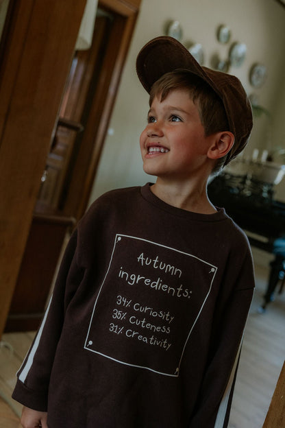 Fliink | Alvi Autumn Sweatshirt | Coffee Bean - 5715435148054