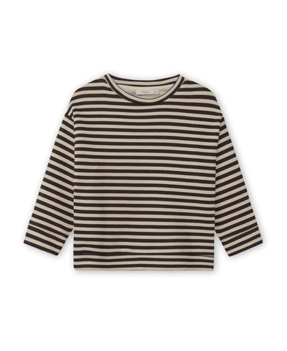 Fliink | Alvin Gestreepte Sweater | Coffee Bean - 5715435150460