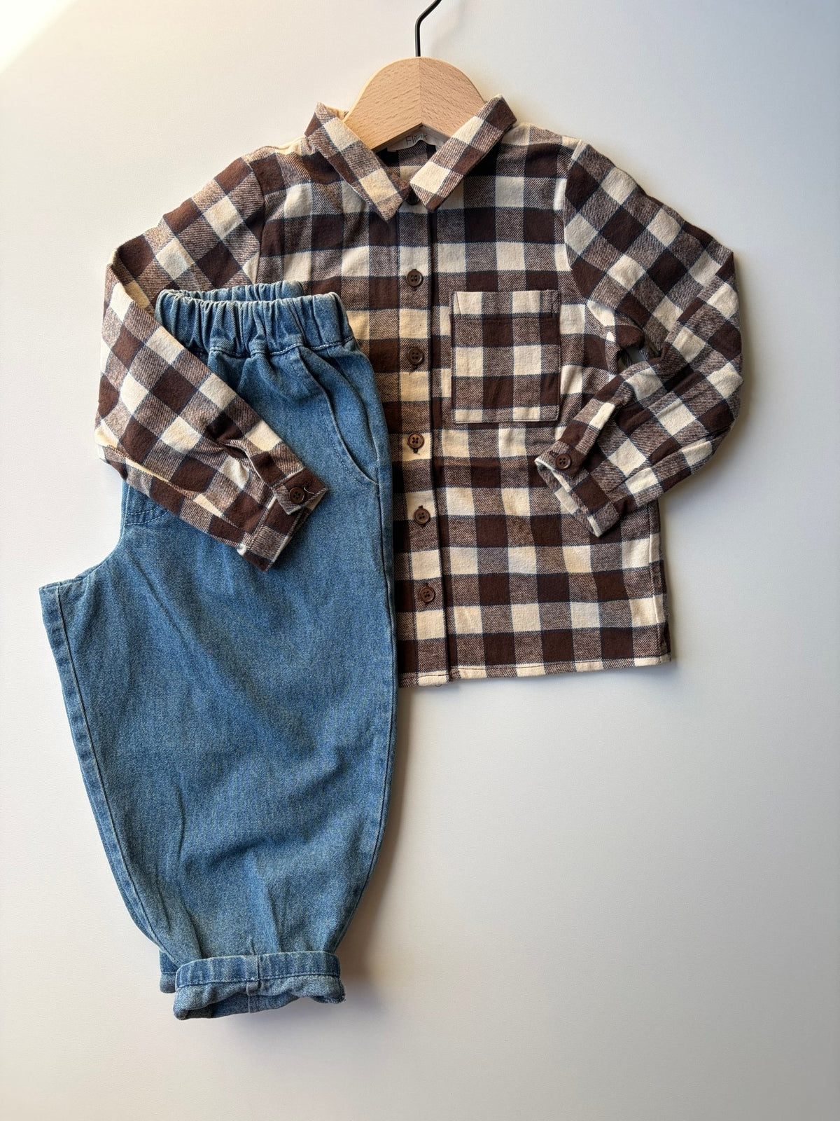 Fliink | Cody Longsleeve | Insignia Check - 5715435150460