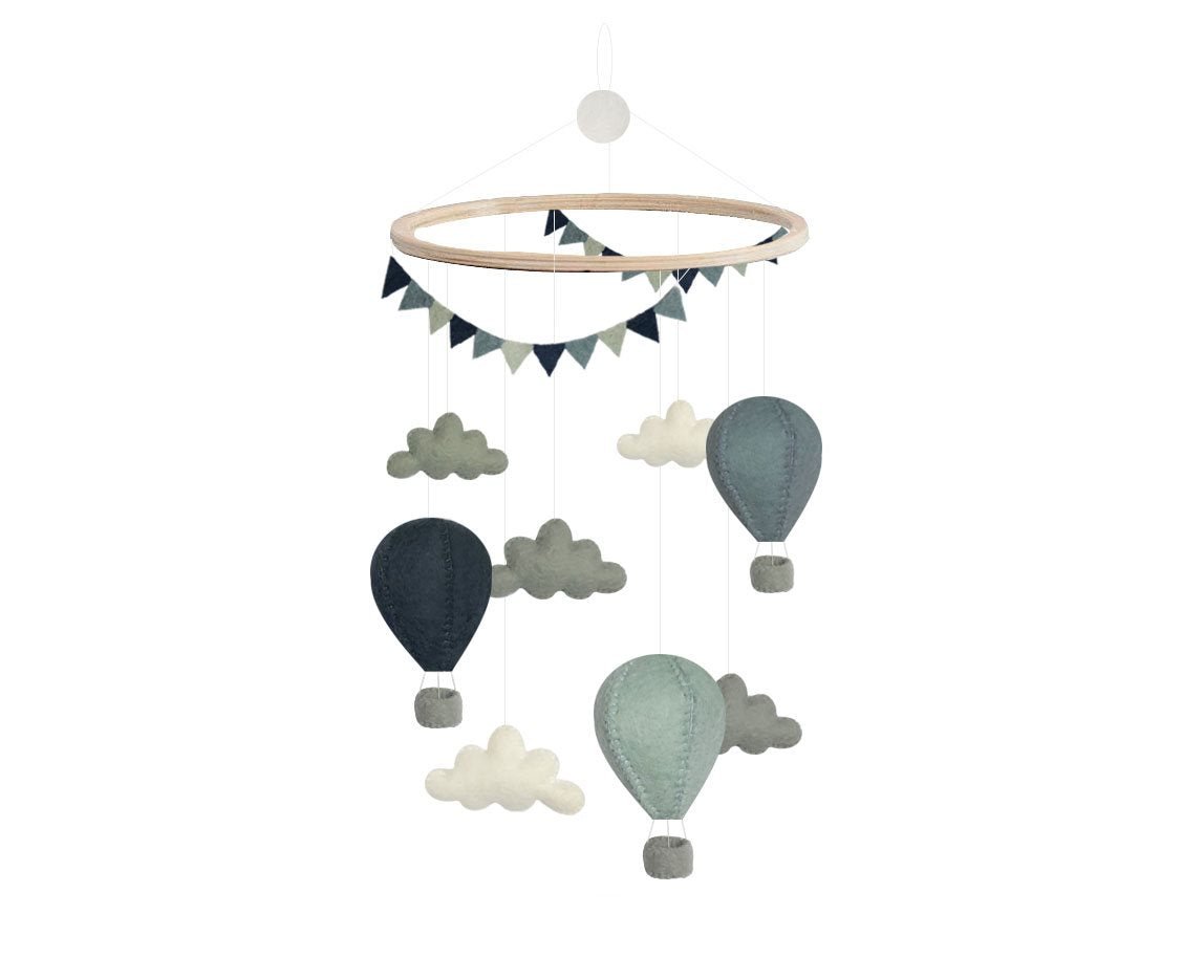 Gamcha | Luchtballon Mobiel | Mix Blue - 