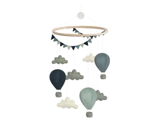 Gamcha | Luchtballon Mobiel | Mix Blue - 