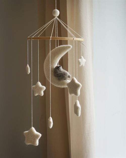 Gamcha | Rabbit Moon Mobiel | Wit - 