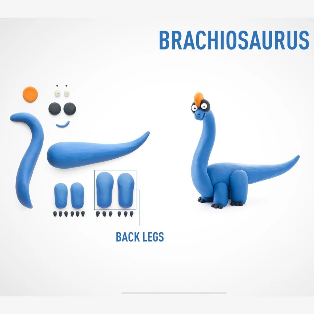 HeyClay | Dino Brachiosaurus | 3 Cans - 4897105242178