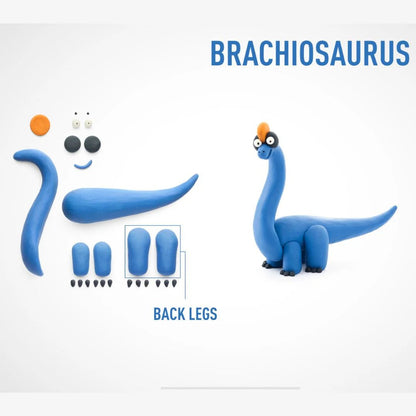HeyClay | Dino Brachiosaurus | 3 Cans - 4897105242178