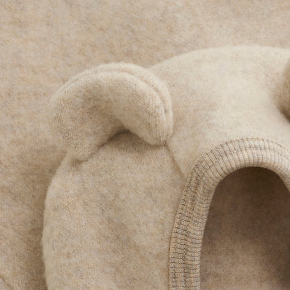 Huttelihut | Jasje Ears Wolfleece | Sand Melange - 5714226489994