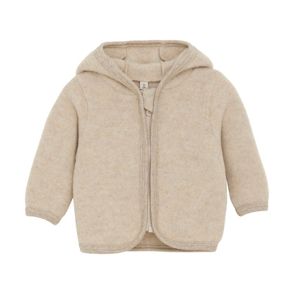 Huttelihut | Jasje Ears Wolfleece | Sand Melange - 5714226489994
