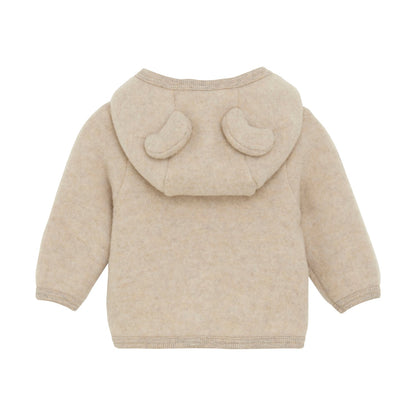 Huttelihut | Jasje Ears Wolfleece | Sand Melange - 5714226489994