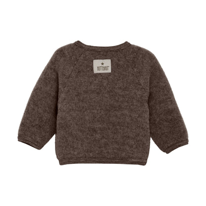 Huttelihut | Jasje Wolfleece | Brown Melange - 5713438495526
