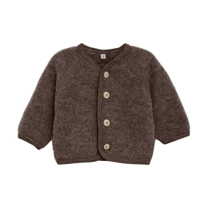 Huttelihut | Jasje Wolfleece | Brown Melange - 5713438495526