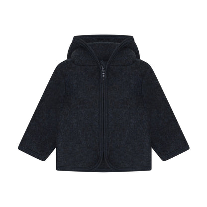 Huttelihut | Jasje Wolfleece | Navy Melange - 5713438937446