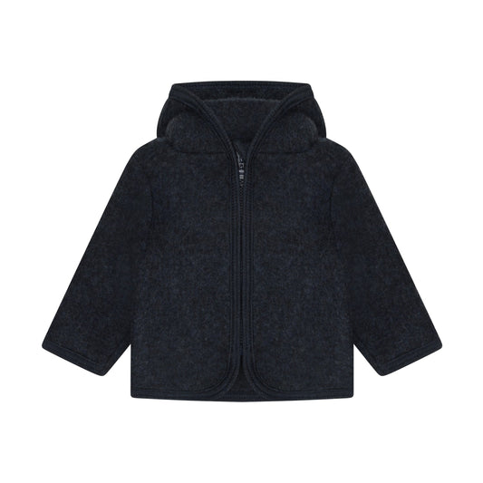 Huttelihut | Jasje Wolfleece | Navy Melange - 5713438937446