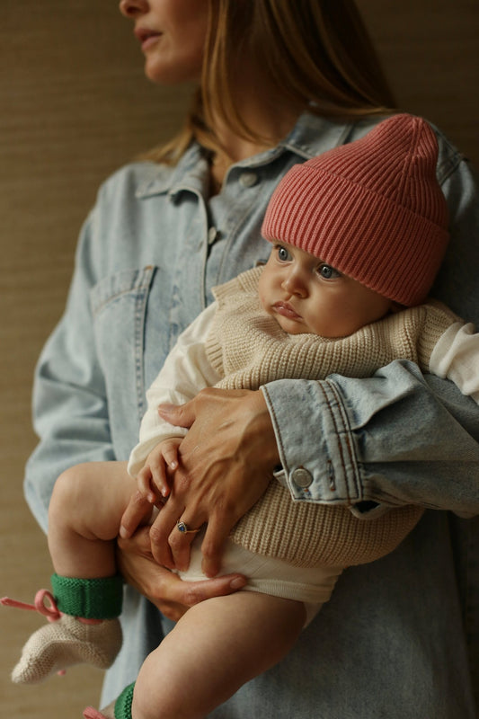 HVID | Beanie Fonzie 4-18m | Powder - 