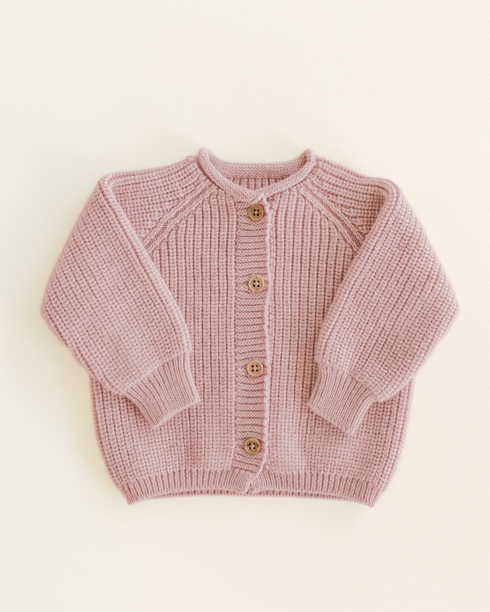 HVID | Cardigan Inga 0-3m | Powder - 5404027808574