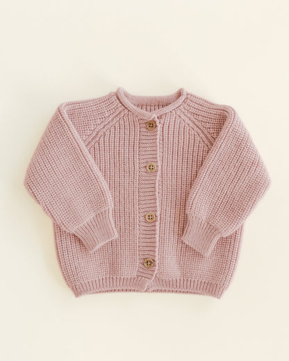HVID | Cardigan Inga 0-3m | Powder - 5404027808574