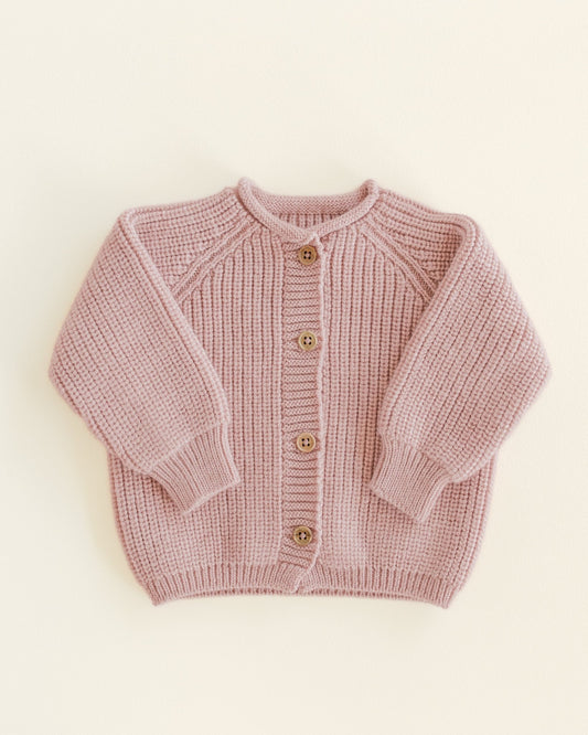 HVID | Cardigan Inga 0-3m | Powder - 5404027808574