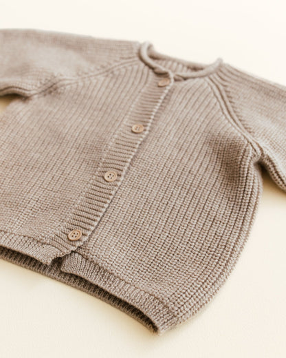 HVID | Cardigan Inga 0-3m | Sand - 5404027805771B465