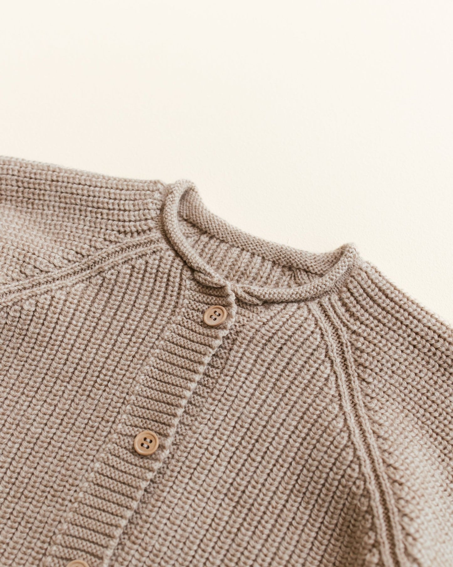 HVID | Cardigan Inga 0-3m | Sand - 5404027805771B465