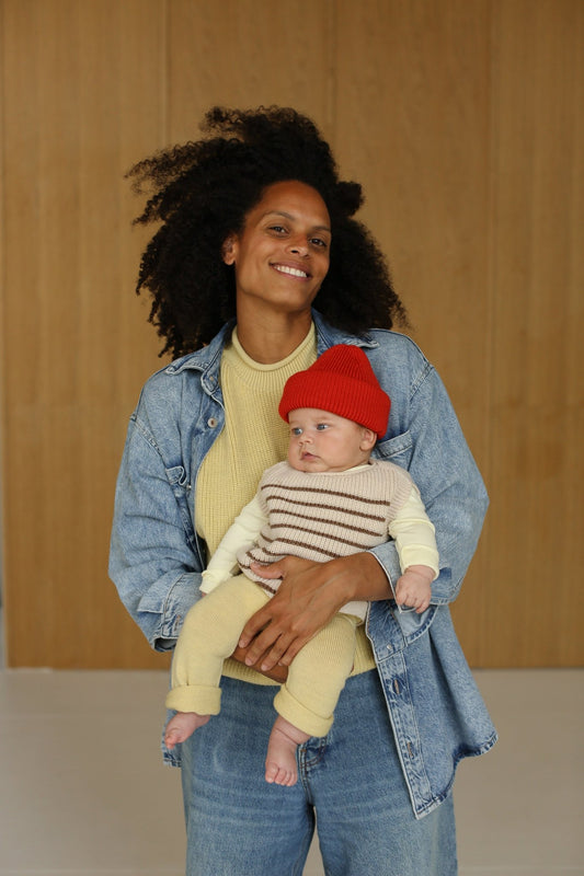 HVID | Vest Harvey | Cream/Mocha - 
