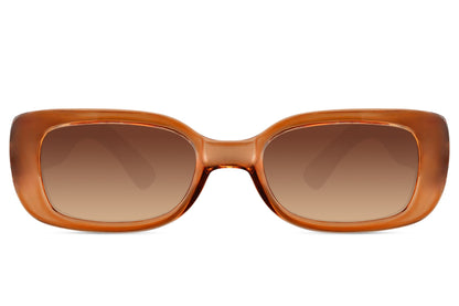 Zonnebril Charlie | Bruin/Oranje | 4-8 jaar