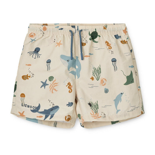 Liewood | Aiden Zwemshort | Sea Creature - 5715493471019