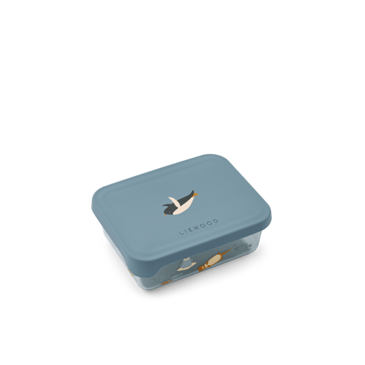 Liewood | Ako Tritan Snackbox 350 ml | Artic Sea - 5715493475055